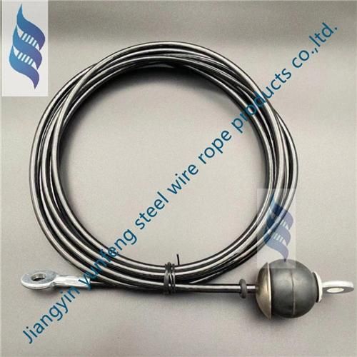 Gym Cable Fitness Equipment PU Nylon Coated Gym Steel Wire Rope 7*19-4-6mm