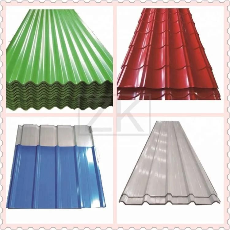 Clear Zinc Corrugated Roofing Sheets PPGI Roofing Sheet PPGI