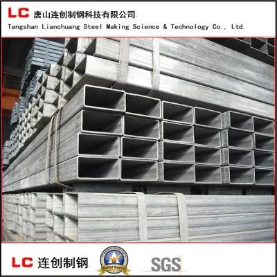 120mmx60mm Black Rectangular Hollow Section Pipe