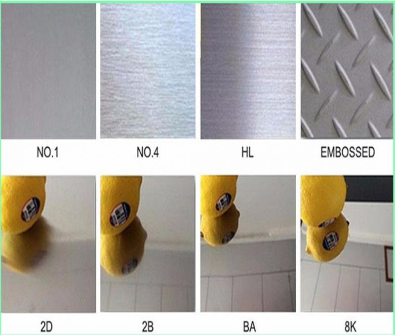 AISI ASTM 201/304/316/321/904L/2205/2507 Hot and Cold Rolled Stainless Steel Plate 2b Ba No. 1 Hairline Mirror Finish Industrial