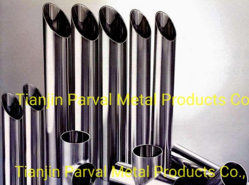 Best Selling 201 202 304 SUS304 304L 316L Stainless Welded Steel Pipes/Seamless Tubes Brush Polish Finish 2b Ba 6K 8K Surface Round Tube 329 347