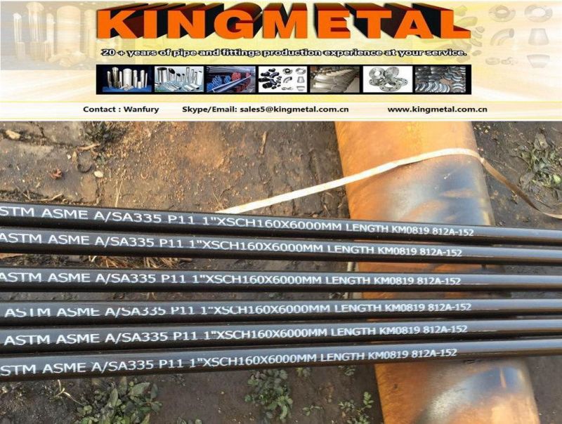 A335 P91 P12 P11 Alloy Seamless Steel Pipe