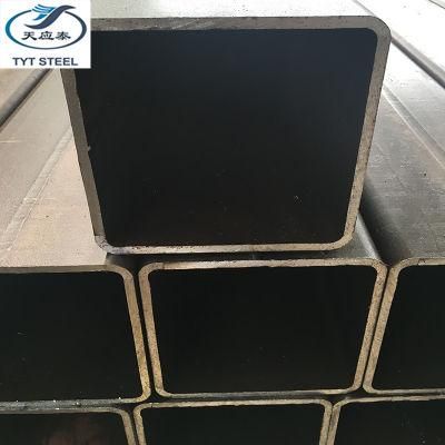 Tianjin Supplier Hot Sale 10*10 to 100*100 Black Hollow Square Carbon Steel Tube