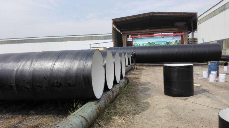 API 5L Gr. B X42 X60 X70 Saw SSAW LSAW ERW 3lpe Anti-Corrosion Coated Line Pipe