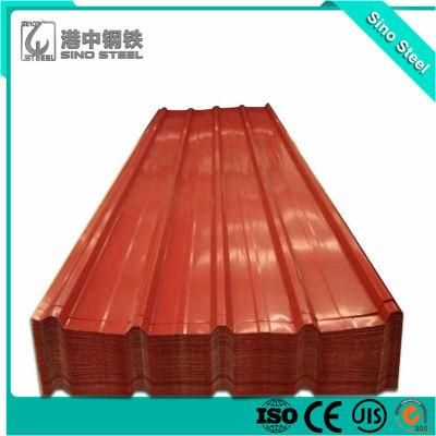 Sgch Hot Dipped Color Coated Galvanized Corrugated Roofing Sheet/Plate