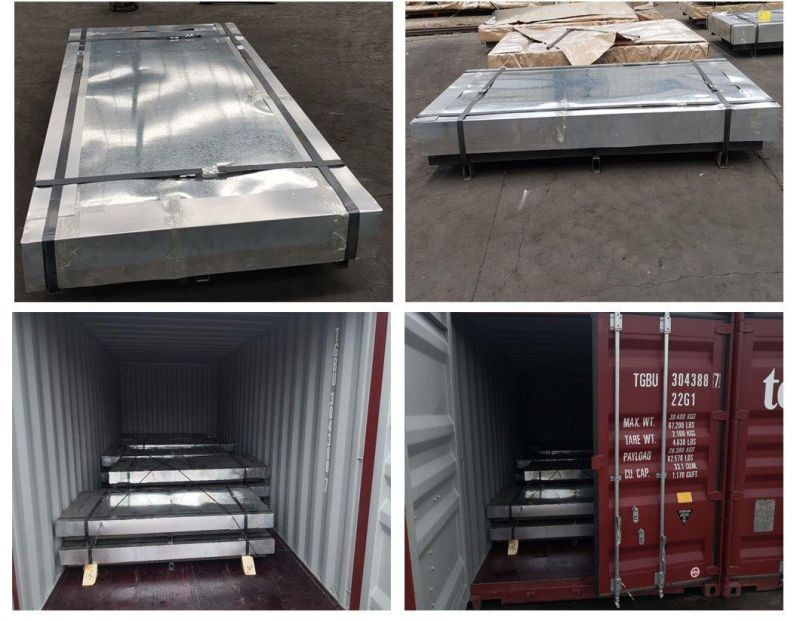 Hot Dipped Galvanized Steel Zinc Metal Gi Sheet for Container