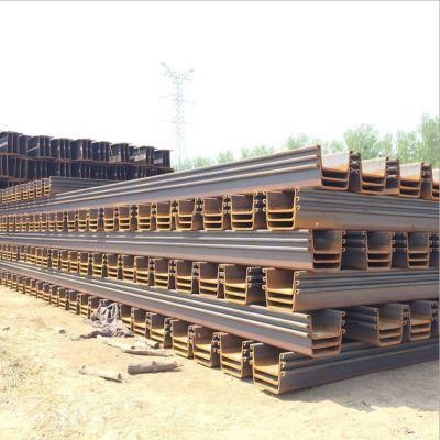 High Strength Quality Q235 Water Resisting U Type Hot Rolled Larsen Steel Sheet Pile Prices Per Meter