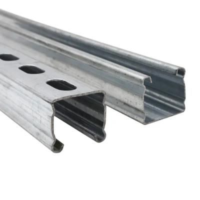 1.5mm Thickness Pre-Galvanized Strut Channel with Reinforcement Bar