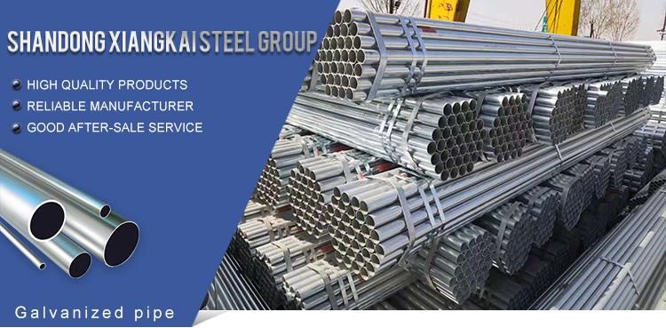 Hot DIP Galvanized Steel Round Pipe Structural Gi Scaffolding Steel Tube 1.5 /2.5 /3.5 Inch Galvanized Pipe with Couplers