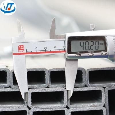 Square / Rectangular / Round Shape Galvanized Steel Pipe and Tube HDG Steel Gi Tube Price
