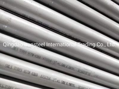ASTM A312 Tp321 Acid Pickling Seamless Stainless Steel Pipes Stainless Tubes