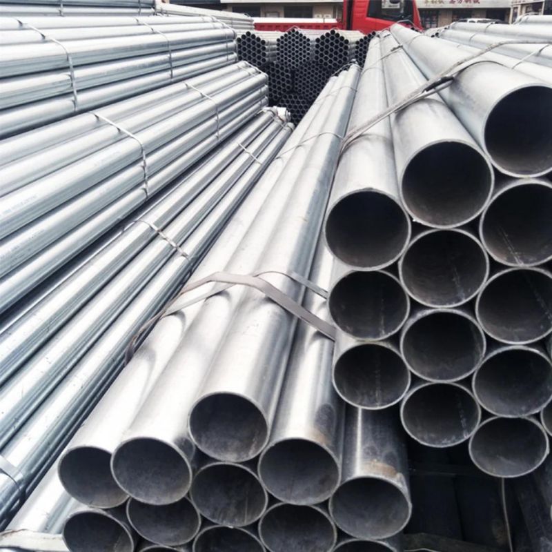 Shandong Factory BS1387 DN15 Greenhouse Galvanized Steel Round Pipe for Water Pipe