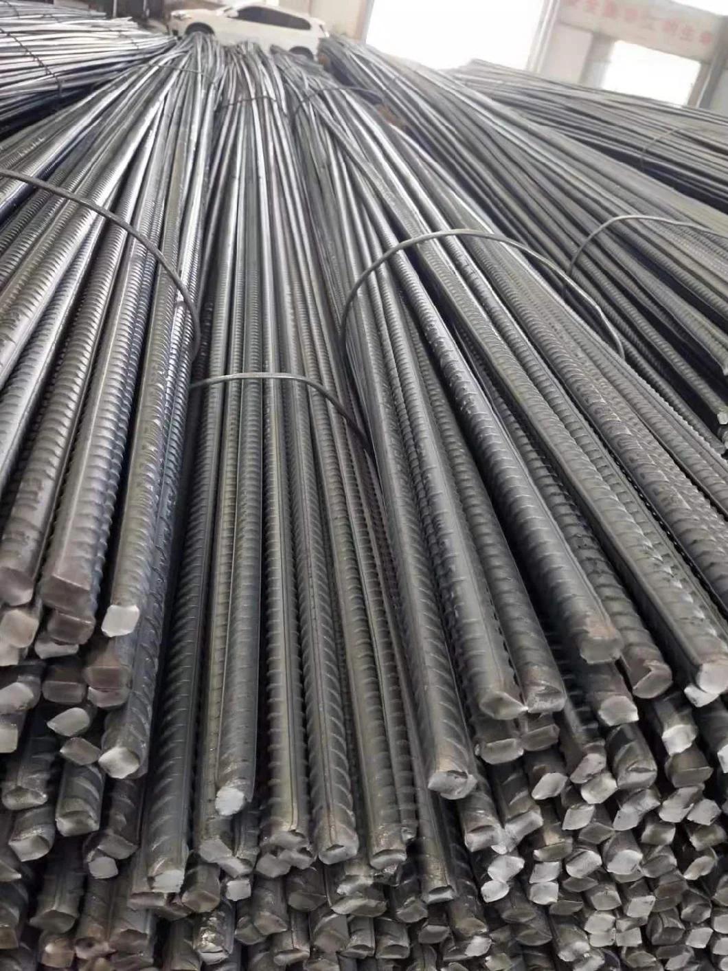 HRB400 HRB500 Hrb355 Steel Reinforcing Bars 6mm 8mm 10mm Rebars Coil Steel Rod Deformed Iron Bar for Construction