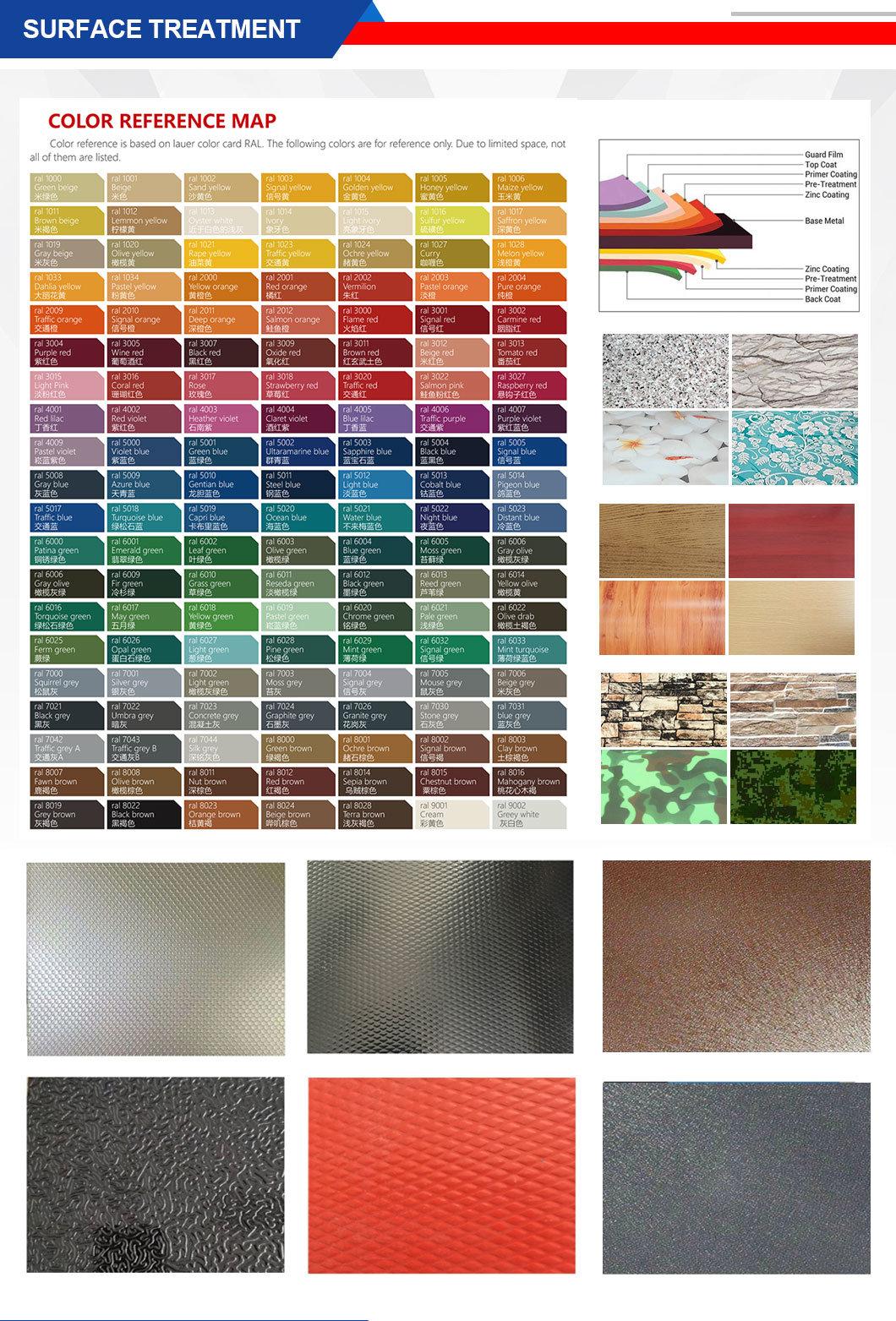 Color Coated/Corrugated/Roofing Sheet/Galvanized/Zinc Coated/Galvalume/Aluminium/Cold Rolled/Roll/Steel/PPGL/PPGI/Gl/Al/Gi/Prepainted Coil/Sheet