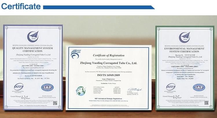 Made in China Customization Metal Hose Stainless Steel Flexible Connectors