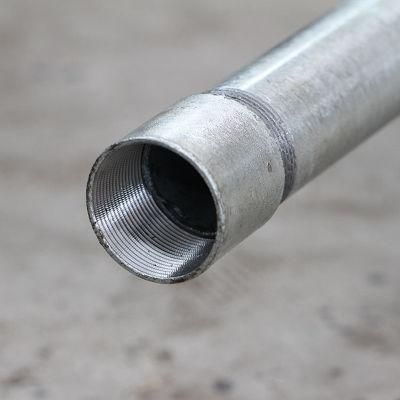 Steel Pipe for Fluid Pipe Sch 40 Wall Thickness Galvanized Pipe
