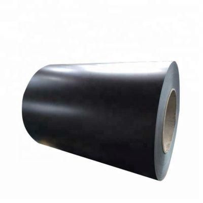 Black PVDF 60g Zinc Galvanized Coated Steel Coil for PPGI PPGL Coil
