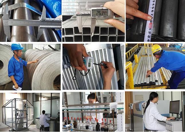 Schedule 40 Square Carbon Steel Tube Galvanized Pipe Weight Per Meter