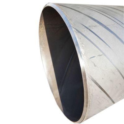 ASTM A252 Construction Hydraulic Carbon Spiral Steel Pipe API 5L X52 SSAW Spiral Welded Steel Pipe Mill for Oil and Gas Line