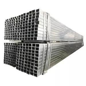 Q235 Low Carbon Black Steel Rectangular Tube Hollow Section Rectangle Pipe Steel Pipe