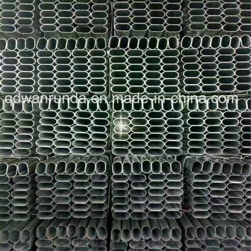 Oval Shape Galvanized Steel Pipe with Nice Surface