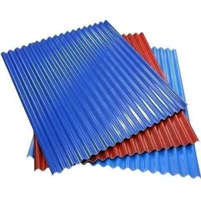 PPGI Corrugated Galvanized Steel Sheet for Bulding Material Color Coated Corrugated Roofing Tile