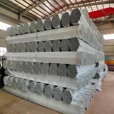 Galvanized Round Welded Steel Pipe BS1387 ASTM A53 ISO R65