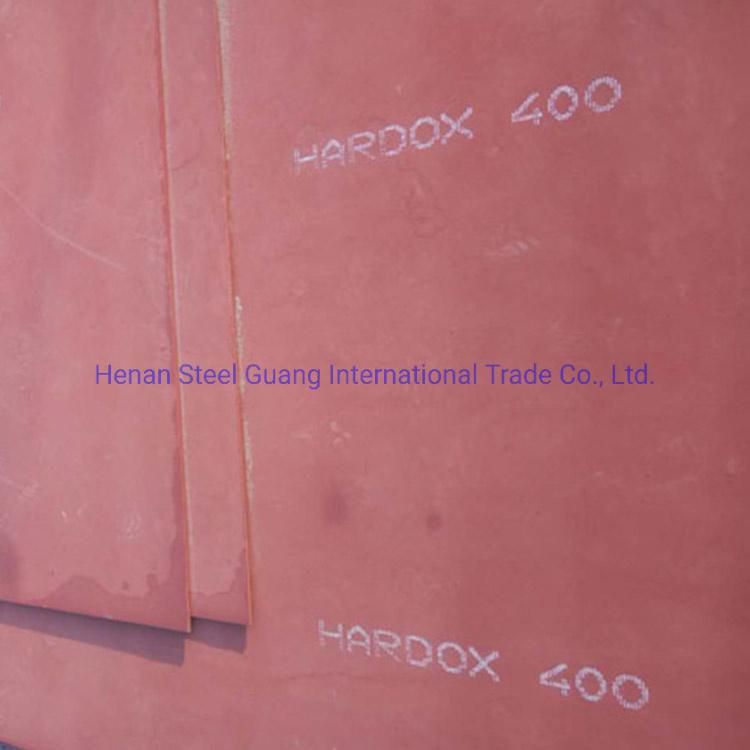 High Hardness Hardoxs 400 Wear Resistant Composite Steel Plate