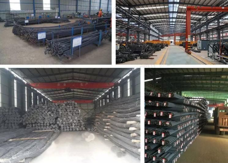 The High Quality HRB335 400 500 Material 10mm 12mm 20mm 40mm 75mm Deformed Bar for Construction Rebar Steel