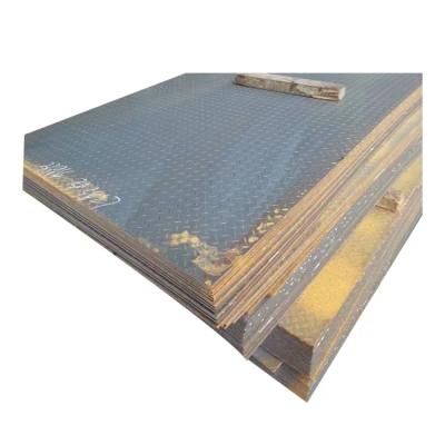 ASTM A36 Anti-Slip Embossed Checkered Carbon Steel Plate