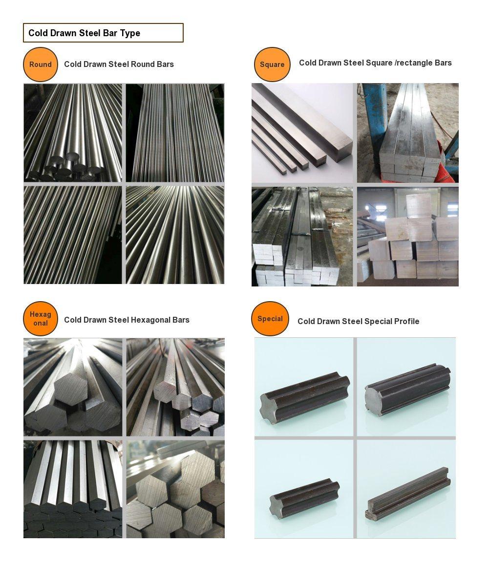 AISI 1045 C45 Cold Finished Cold Drawn Hexagonal Steel Bar