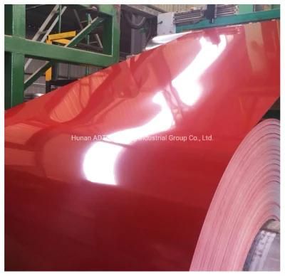 Cold Rolled Steel Coils / PPGI Prepainted Steel Sheet / Zinc Aluminium Roofing Coils From Shandong