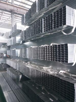 Rectangular Steel Hollow Section 40*60mm Gi Pipe Galv Tube