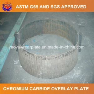 Chromium Carbide Hardfacing Wear Plate for Cement Roller Cover