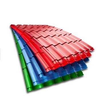 Ral Color Coated 24 26 28 30 Gauge Metal Roof Sheets Prices Steel Shingles Lightweight Zinc Corrugated Roofing Tiles Plate Pane