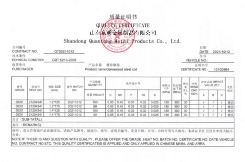 Widely Use Factory Direct Galvanized Sheet Coil Price Dx51d Z200 Galvanized Steel Coil