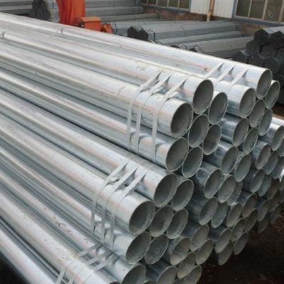 Galvanized Carbon Steel Seamless Pipes and Tubes with Threaded End