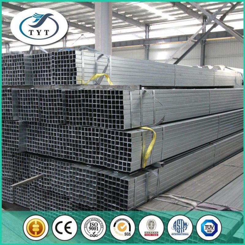 Pre-Galvanized Rectangular Steel Pipe/ Gi Steel Tube for Sales