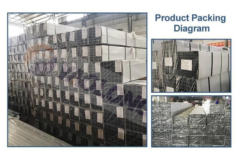 Good Price Round/Square/ Rectangle Black and Galvanized Mild Carbon Steel Tube for Building Material