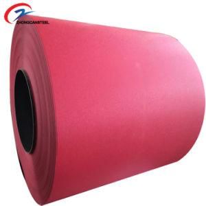 Wrinkle Matt Brick Zinc Printed Color Coated Prepainted Galvanized Steel Roofing Sheet Coil