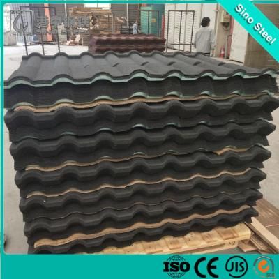 SGLCC Galvalume Stone Coated Metal Roofing Tile for Warehouse Roofing