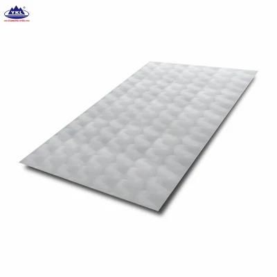 Hot Rolled ASTM Ss 201 304 316 Stainless Checked Steel Plate