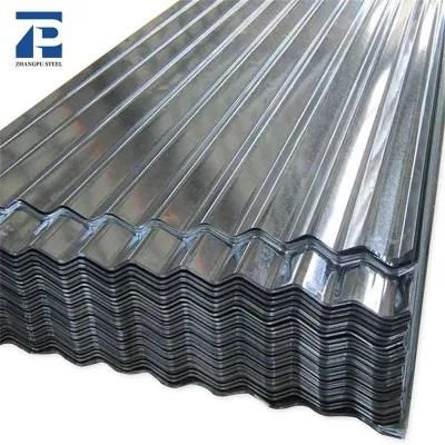 Building Material 14FT Corrugated Metal Roofing Coated Gi Galvanized ASTM Metal Roof Sheet Corrugated Steel Roofing Sheet in China