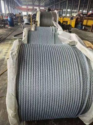 Drilling Eqipment Parts Steel Wire Rope 6X7, 6X19, 6X37, 6X12+7FC 6X36 4V39s