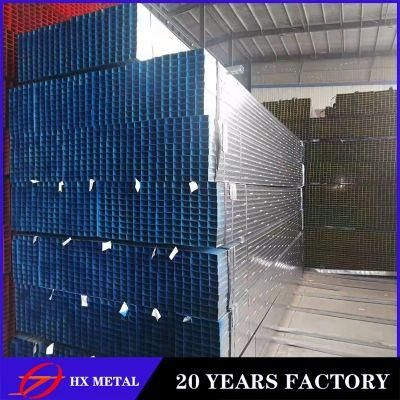 Welded Carbon Hollow Section Rectangular Square Galvanized Pipe Steel for Fence Tubing