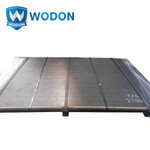 High Chrome Alloy Steel Bimetallic Abrasion Resistant Wear Claded Plate