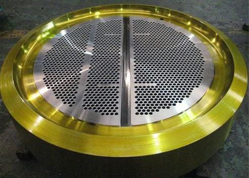 Hastelloy C22 C-22 (Alloy C-22) +ASME SA516.Gr60 Gr.60 Grade 60 ASTM SA-516.Gr70 Gr.70 Bimetallic Clad/Cladding/Cladded Tube Sheets Baffles Plates Tubesheets