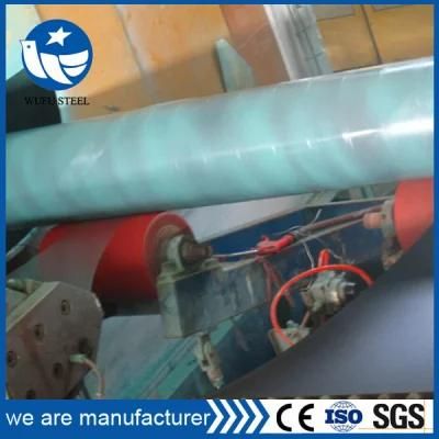 Black/ Oil Painted Round Welded Carbon Flue Pipe