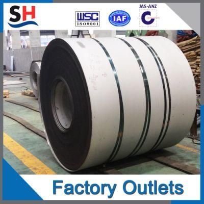 ASTM AISI 2b No. 1 Ba Cold Rolled 0cr18ni19 Thick 0.5mm 0.35mm Width 900mm 1200mm 304L 316 321 310 202 410 Stainless Steel Coil Strip