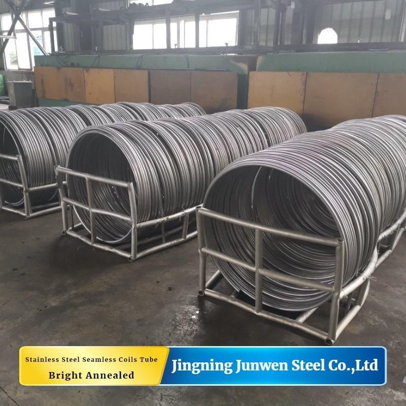 Brilliant Annealed Stainless Steel Seamless Coils Tube